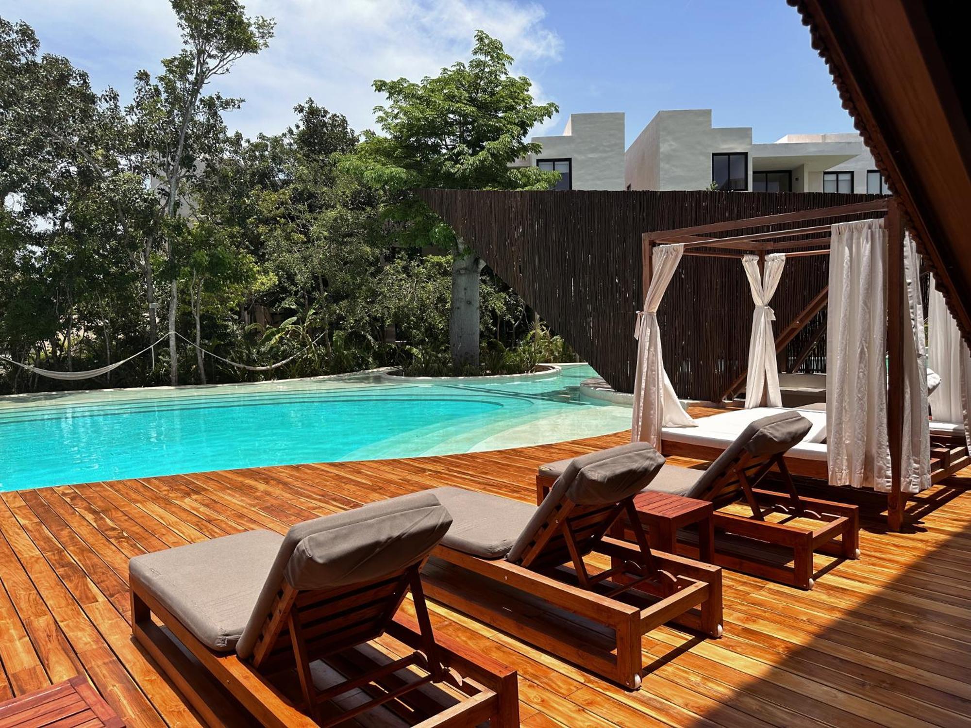 Ophelia Tulum Condo In Aldea Zama Bagian luar foto